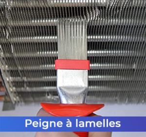 Kit De Nettoyage Pour Climatisation - 4 Outils (peigne à Ailettes, Brosse) En Acier Inoxydable Et Plastique