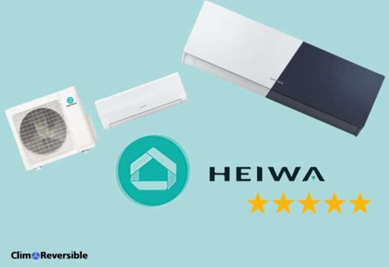 modele clim heiwa logo heiwa et logo climxreversible