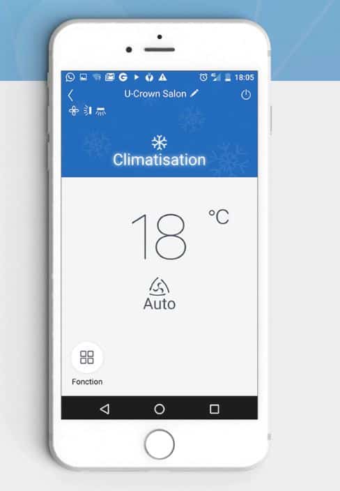 application mobile climatisation gree
