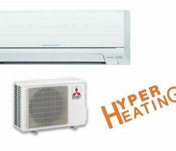 climatisation mitsubishi avec logo hyper heating