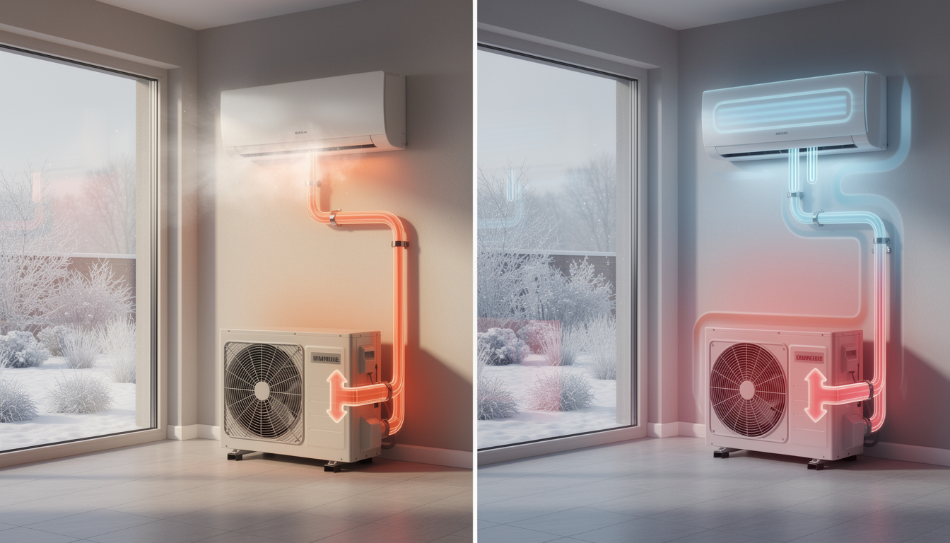 découvrez les différences entre une pompe à chaleur et une climatisation réversible, leurs fonctionnalités, avantages et utilisations pour un confort optimal toute l'année.