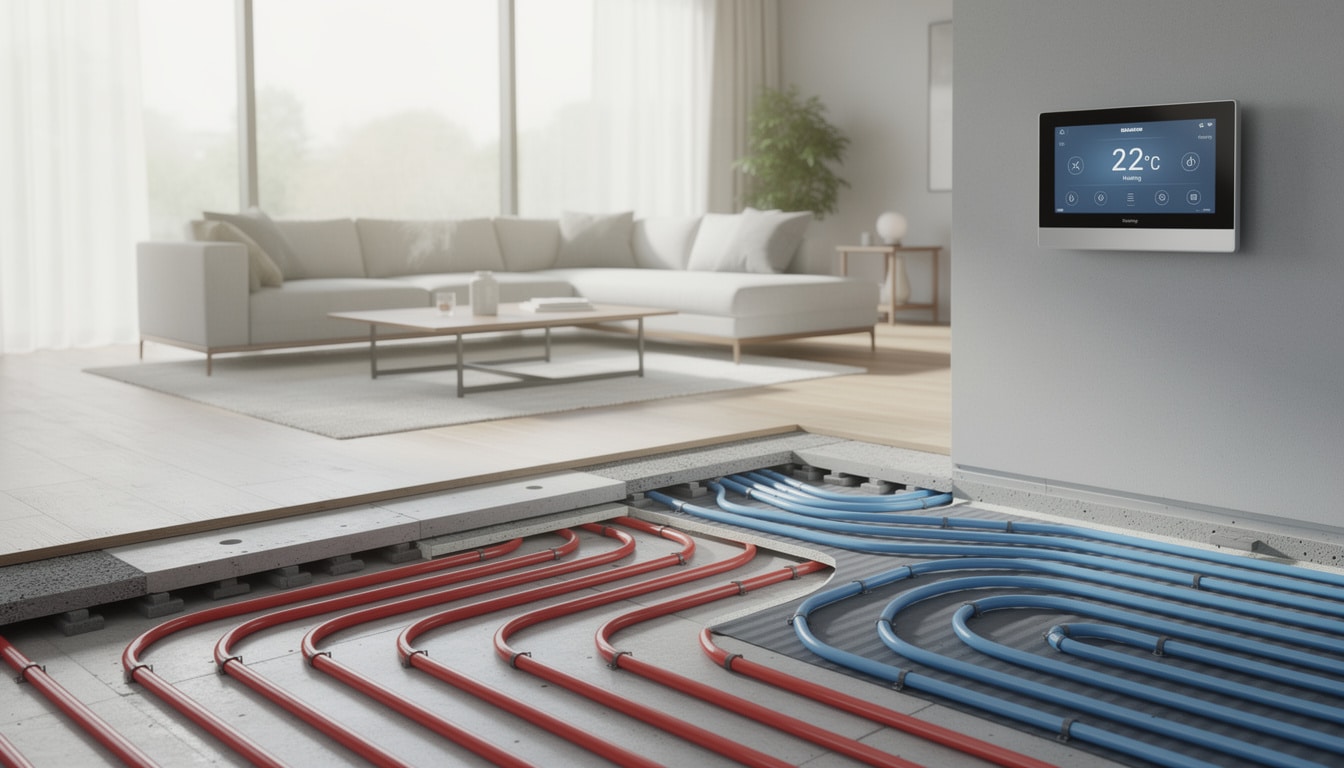 découvrez tout ce que vous devez savoir sur le plancher chauffant et rafraîchissant, ses avantages, son fonctionnement et comment il peut améliorer le confort de votre maison toute l'année.