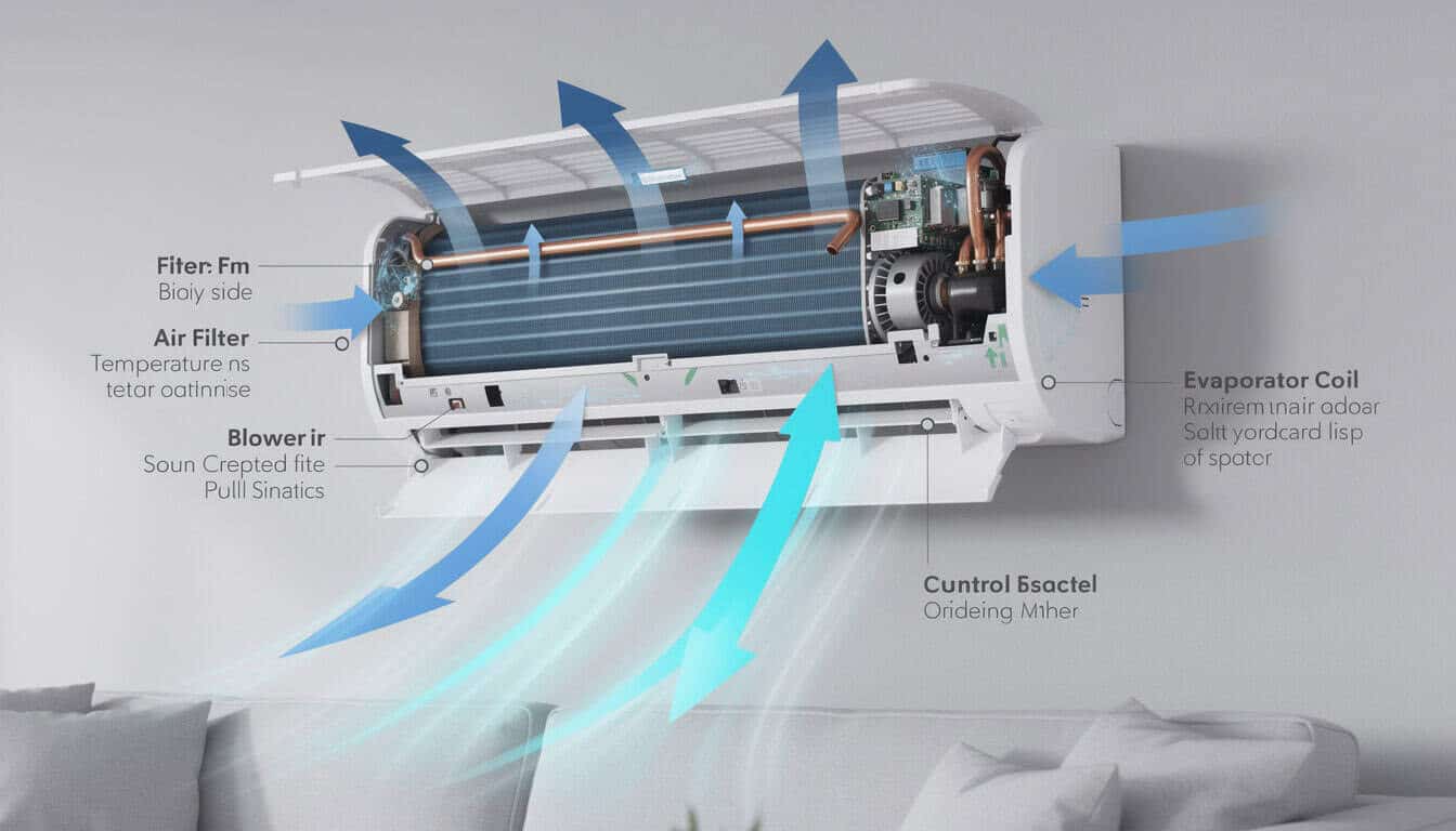 découvrez pourquoi votre climatiseur souffle de l'air ni froid ni chaud et apprenez les étapes pour résoudre ce problème efficacement.