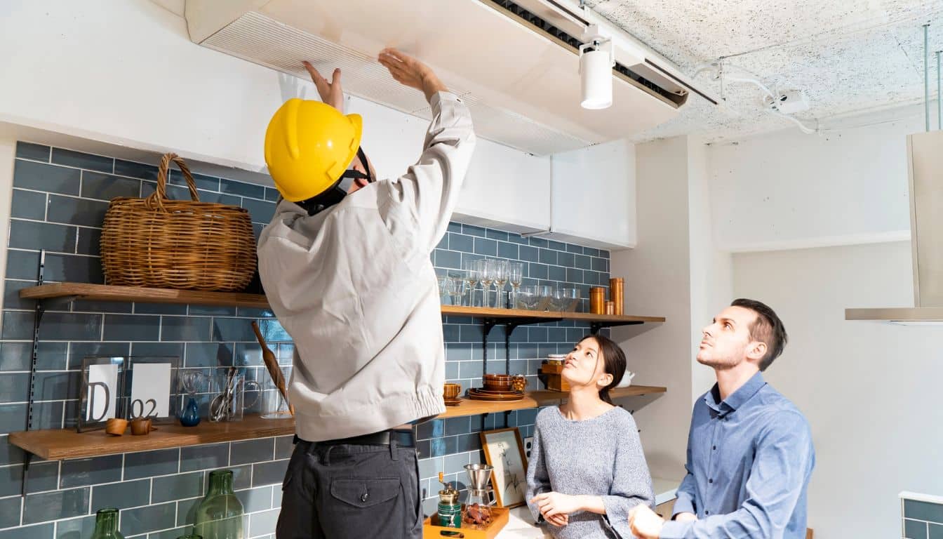 exemple d'installation de clim inverter