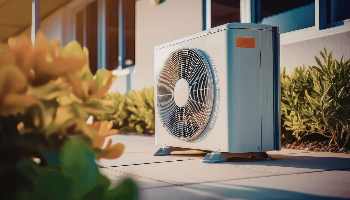 exemple d'une clim dehors